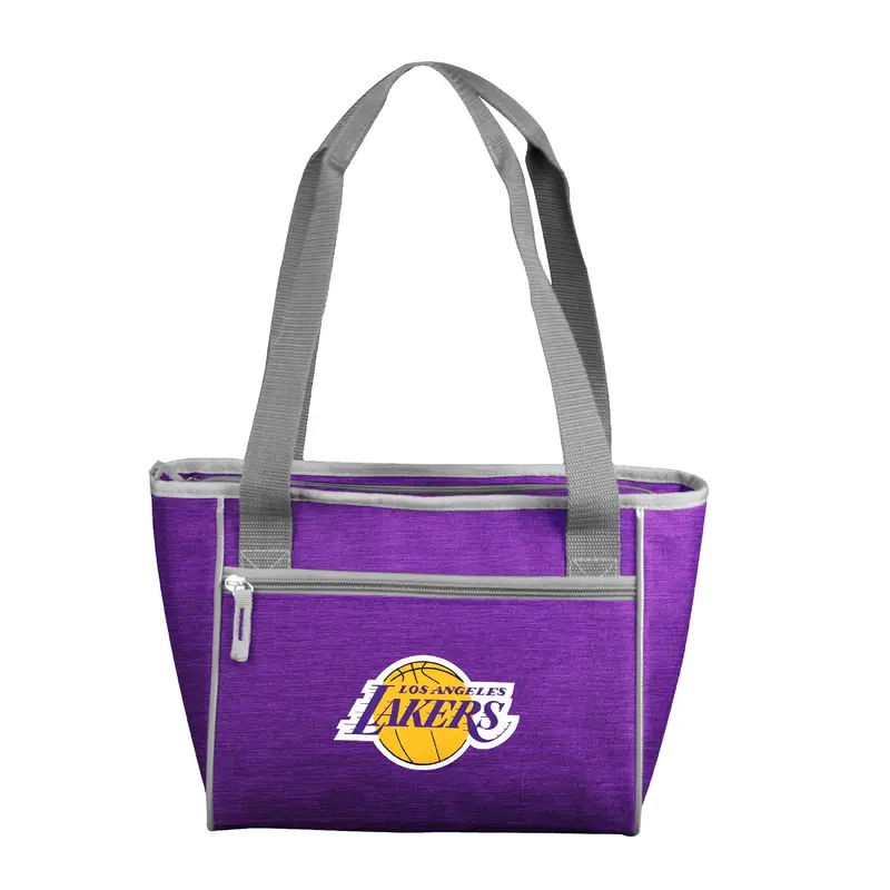 LA Lakers Crosshatch 16 Can Cooler Tote