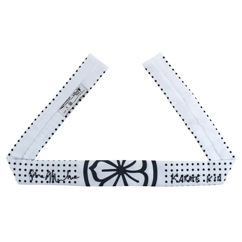 Ralph Macchio "The Karate Kid" Authentic Signed Daniel Larusso Headband BAS