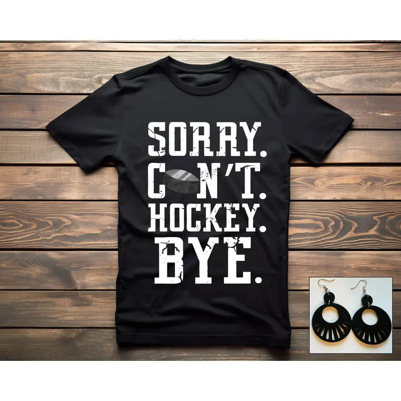 Sorry. Can't. Hockey.