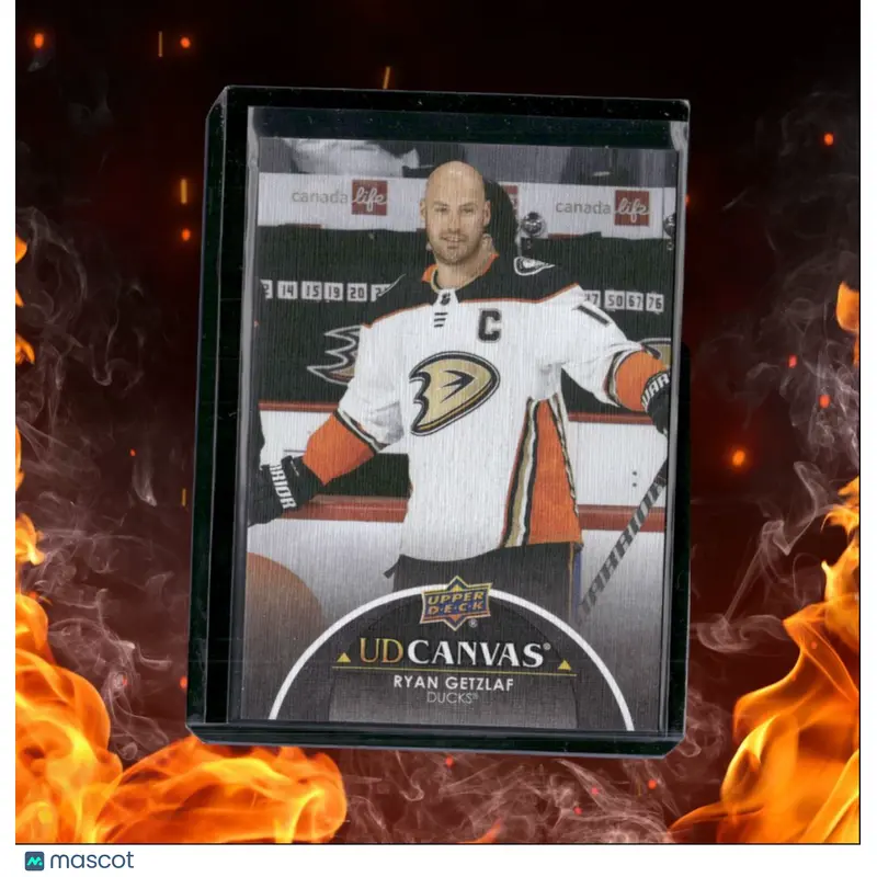 2021-22 Upper Deck Ryan Getzlaf Black UD Canvas #C123
