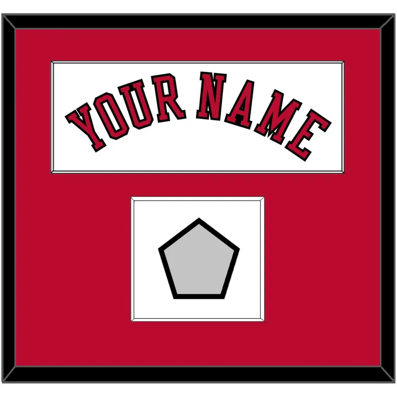 Chicago Name & Champions Trophy Patch - Home White (1986-2017) - Single Mat 1