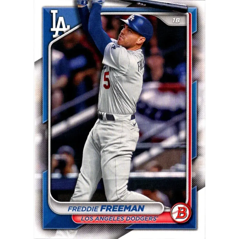 2024 Bowman Green Pattern Freddie Freeman #43