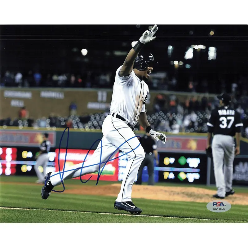Jeimer Candelario signed 8x10 photo PSA/DNA Detroit Tigers Autographed