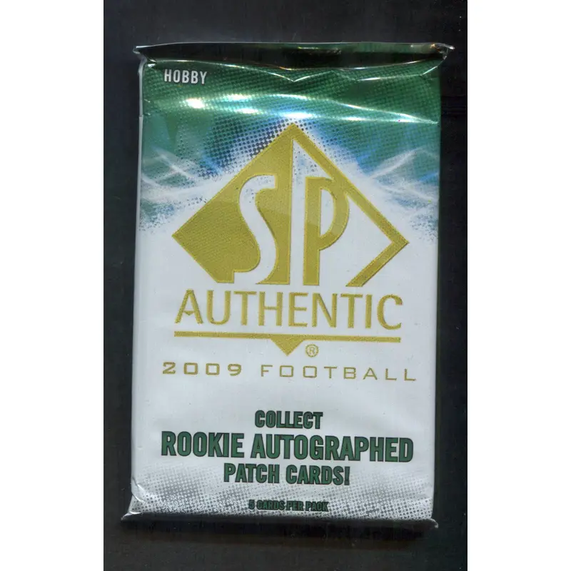 2009 Upper Deck SP Authentic Football Unopened Pack (Hobby) (5)