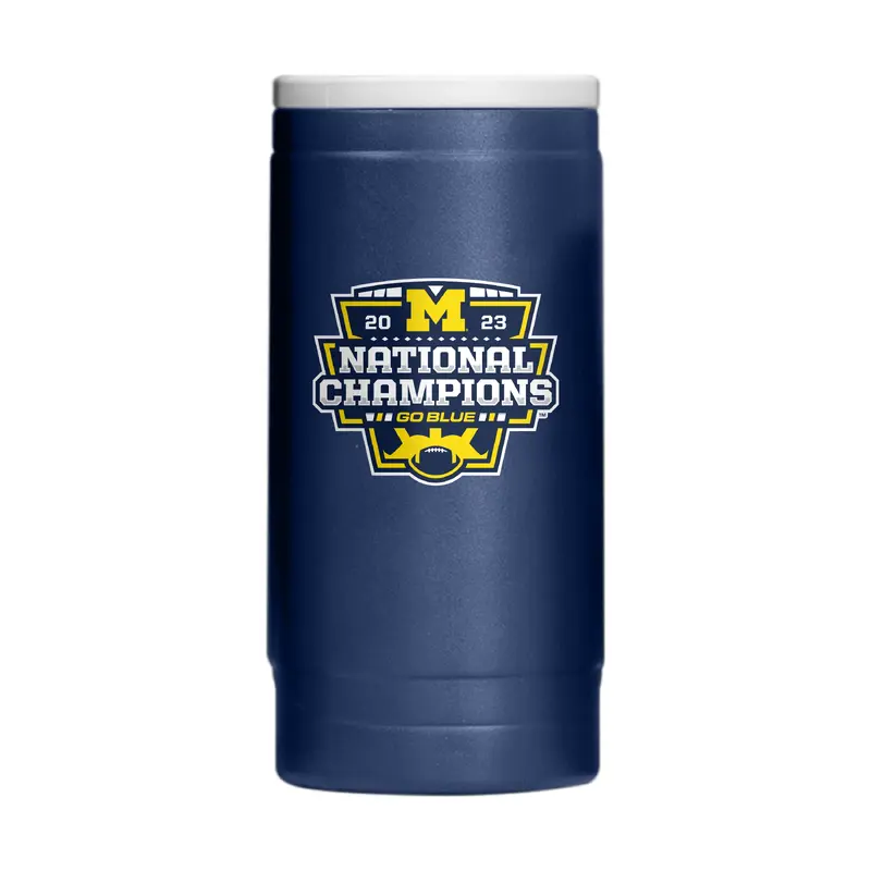 Michigan 2023 CFP National Champions 12oz PC Coolie