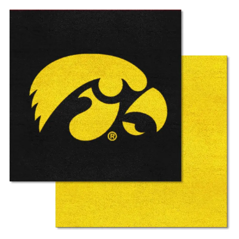 University of Iowa Team Carpet Tiles