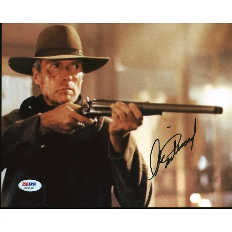 Clint Eastwood Unforgiven Authentic Signed 8x10 Photo Autographed PSA #X03436