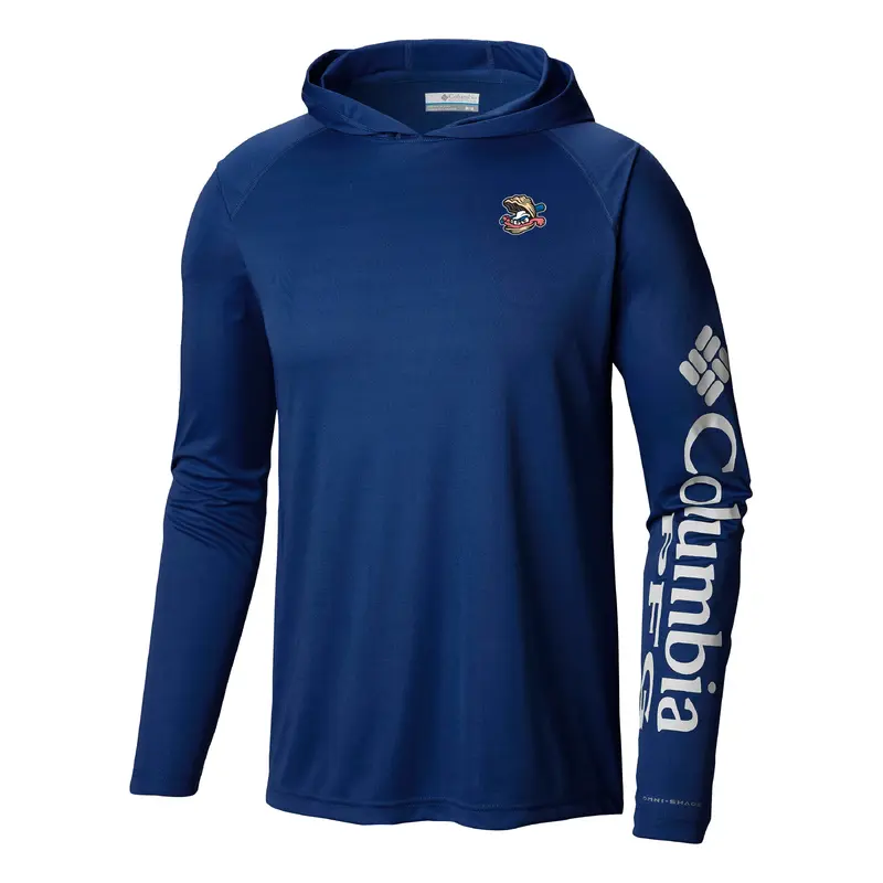Columbia PFG Terminal Tackle Hoodie with Shuckers Home Logo