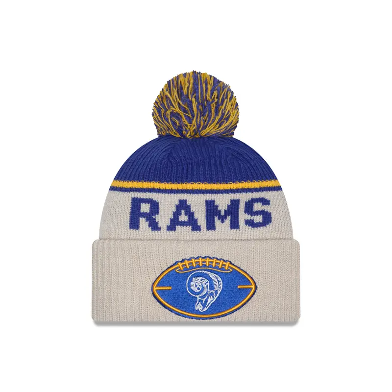New Era - Los Angeles Rams - NFL Sideline Beanie - Stone/OTC