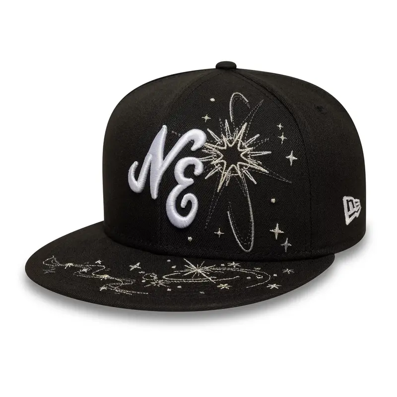 New Era Zodiac Black 59FIFTY Fitted Cap