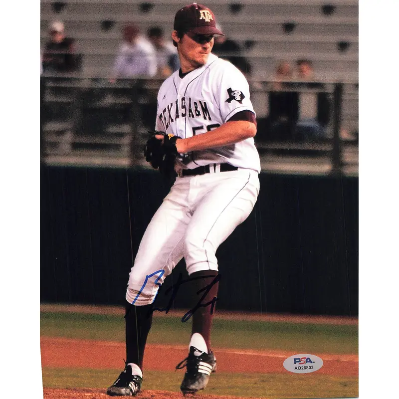 Barret Loux Signed 8x10 Photo PSA/DNA Texas A&M Aggies Autographed