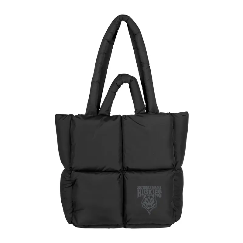 Southern Maine Puff Black Tote