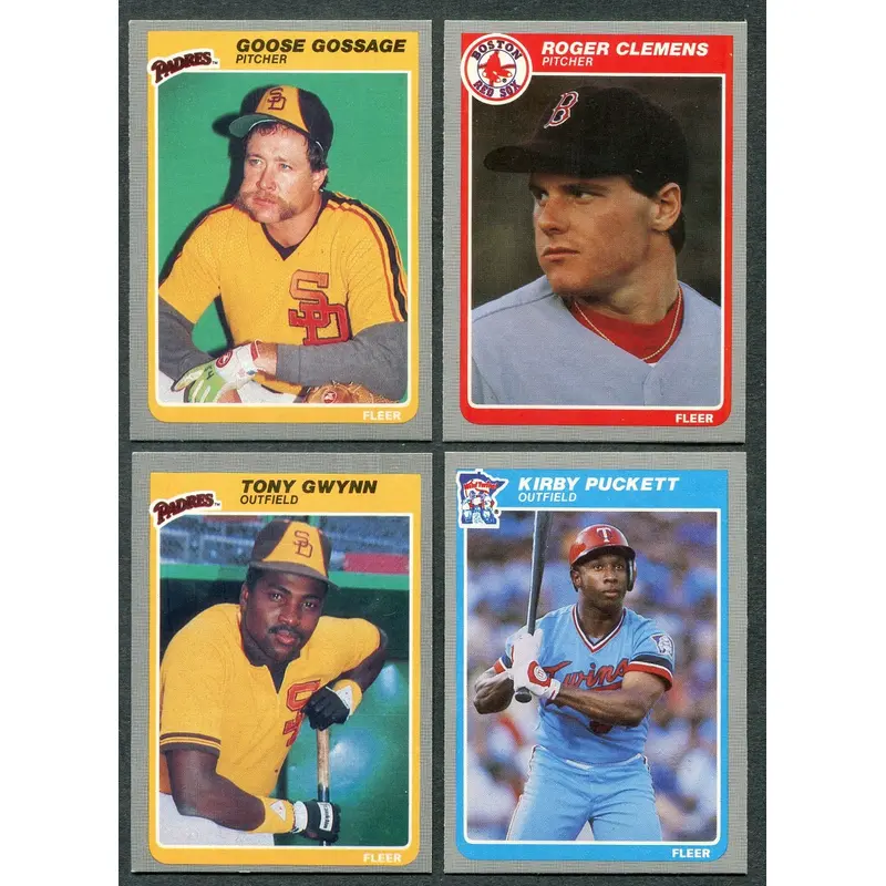 1985 Fleer Baseball Complete Set NM NM/MT (660) (24-325)