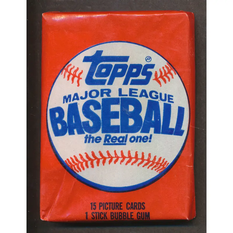 1985 Topps Baseball Unopened Wax Pack (w/o date)