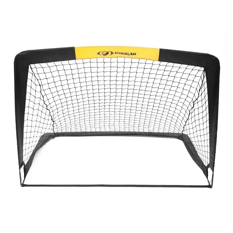 COUGAR Portable Soccer Practice Foldable Goals 4'x3' Set of 2 | Kibi Sports