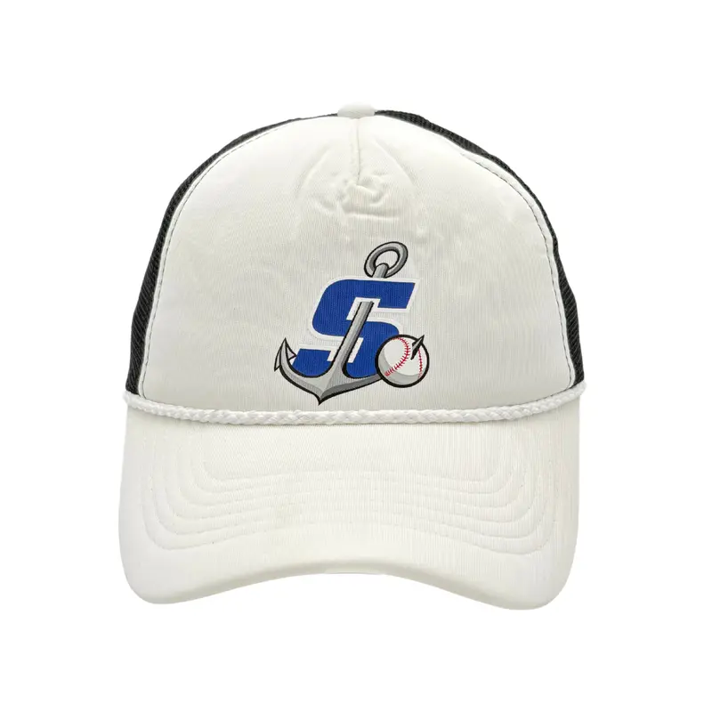 Bimm Ridder Womens Black and White Twill Snapback