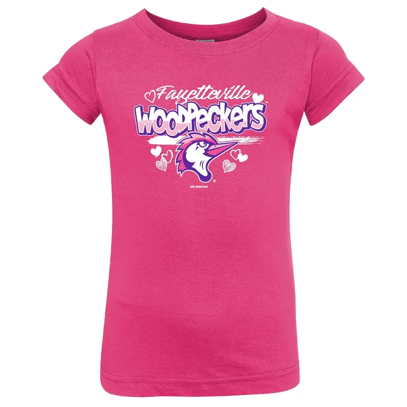 Fayetteville Woodpeckers Bimm Ridder Toddler Daniels T-shirt