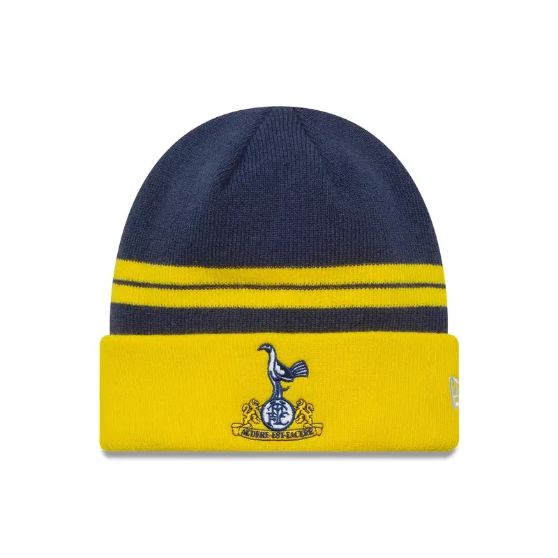 Tottenham Hotspur FC Retro Bright Yellow Cuff Knit Beanie Hat