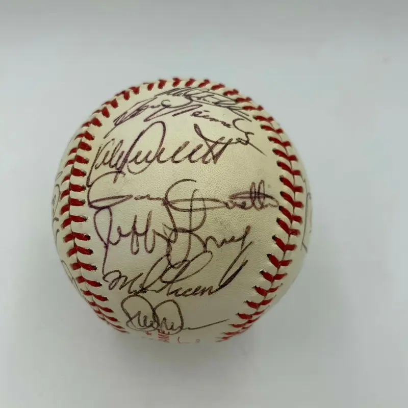 1989 All Star Game Signed Baseball Kirby Puckett Cal Ripken Nolan Ryan JSA COA