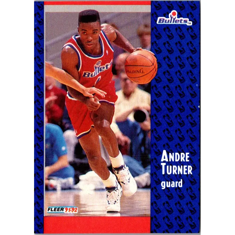 1991 Fleer Andre Turner #370 Rookie