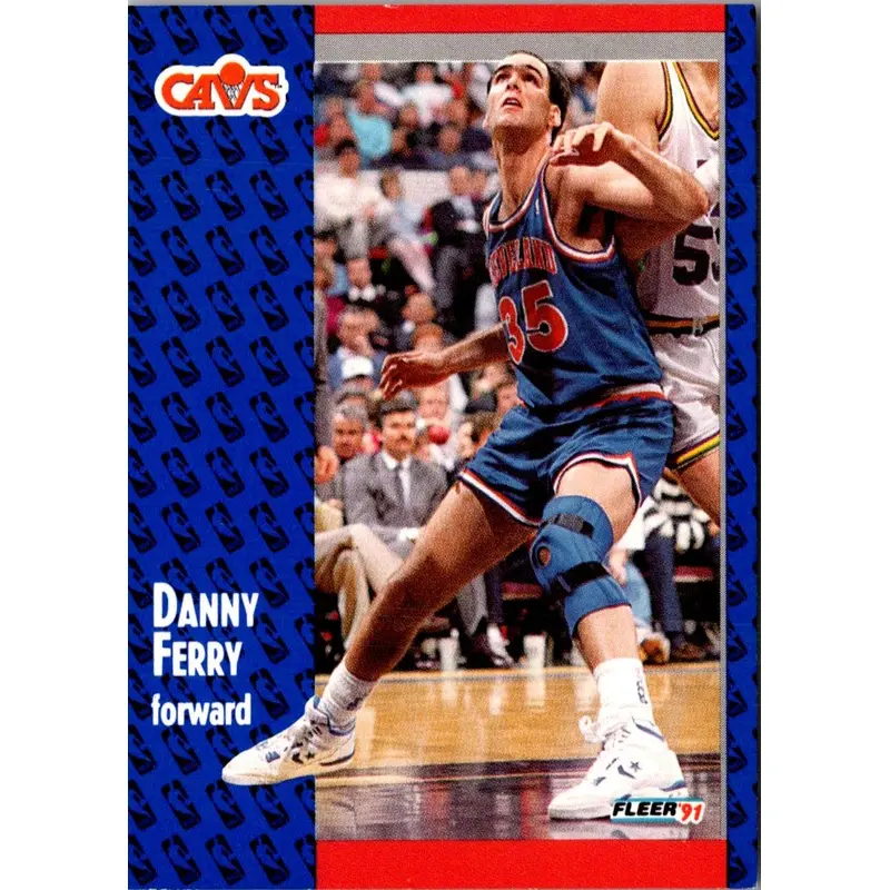 1991 Fleer Danny Ferry #36