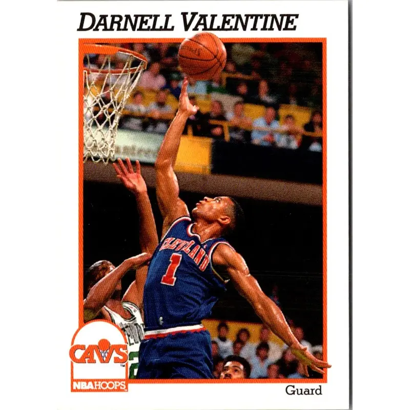 1991 Hoops Darnell Valentine #41