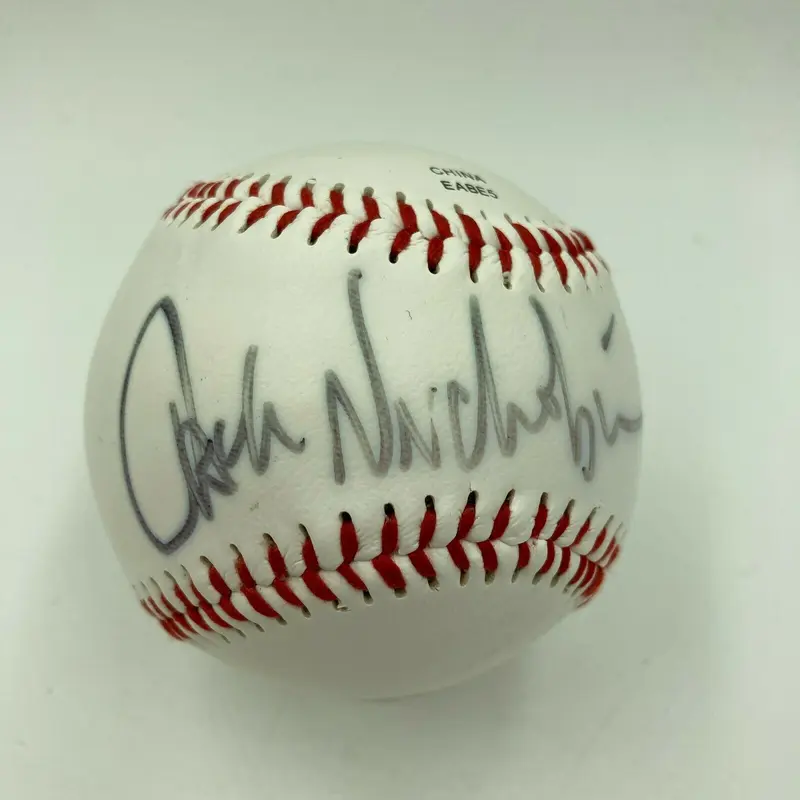 Jack Nicholson Single Signed Autographed Baseball The Joker From Batman PSA DNA