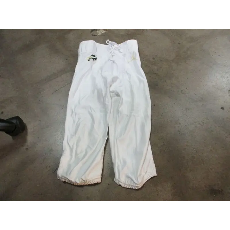 Used Alleson White Football Pants Size Youth Small