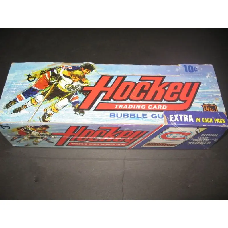1973/74 Topps Hockey Unopened Wax Box