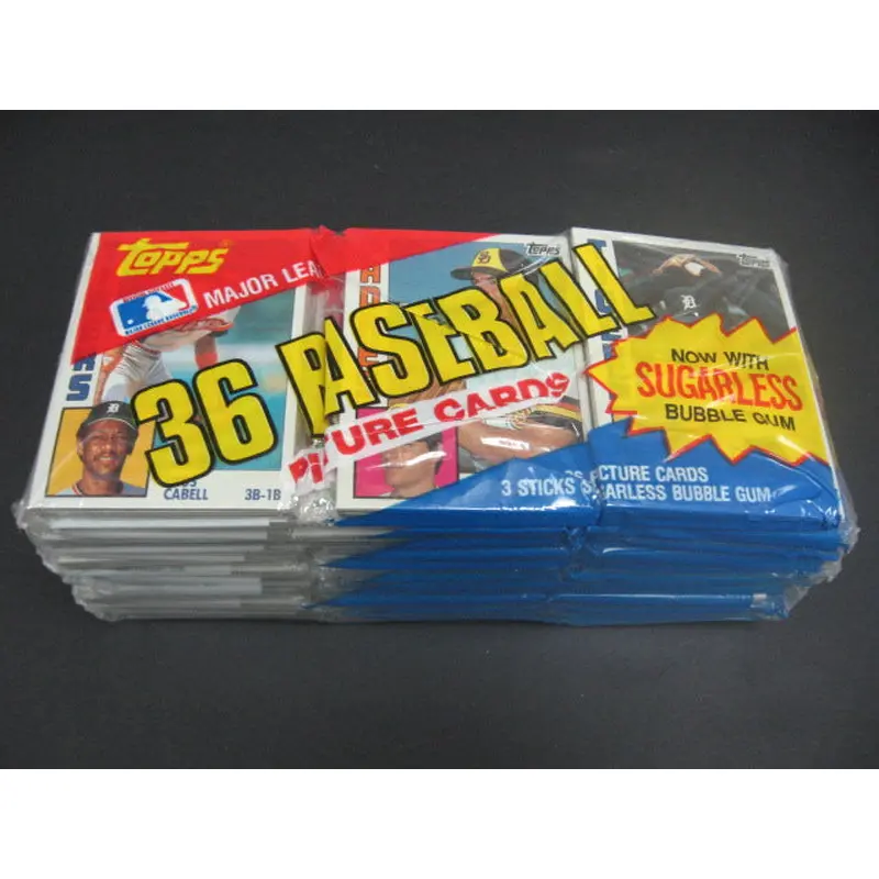 1984 Topps Baseball Unopened Grocery Rack Pack (Lot of 12) (BBCE)