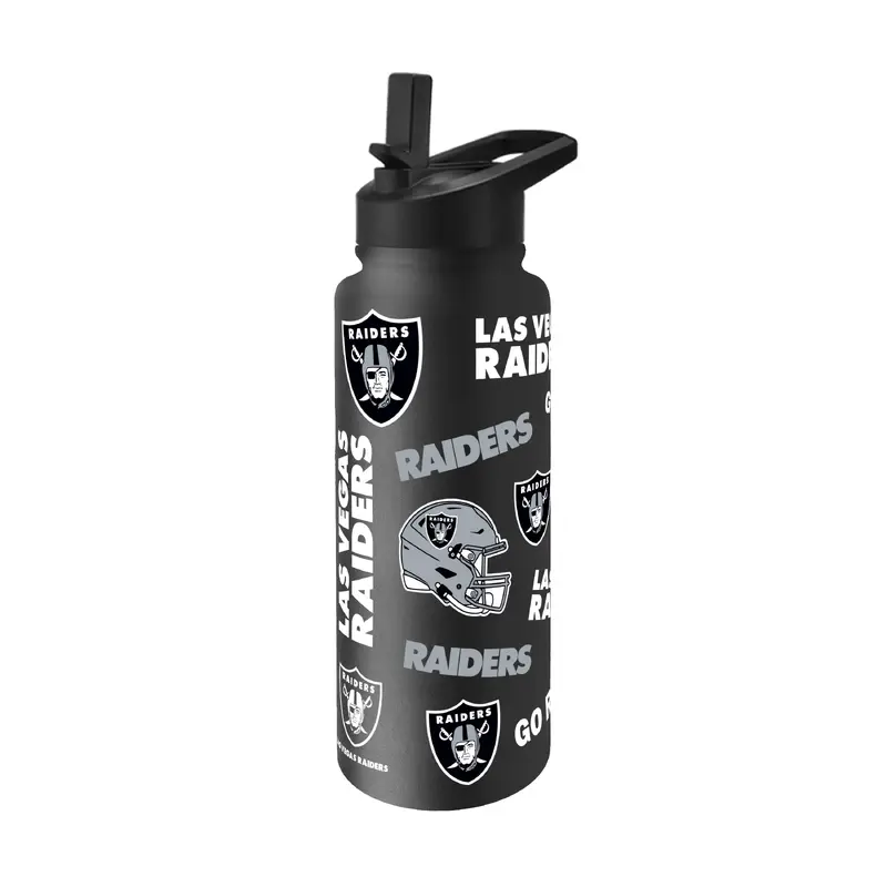 Las Vegas Raiders 34oz Native Quencher Bottle