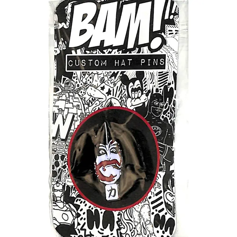 Sgt. Kabuki Man NYPD Exclusive BAM BOX Pin