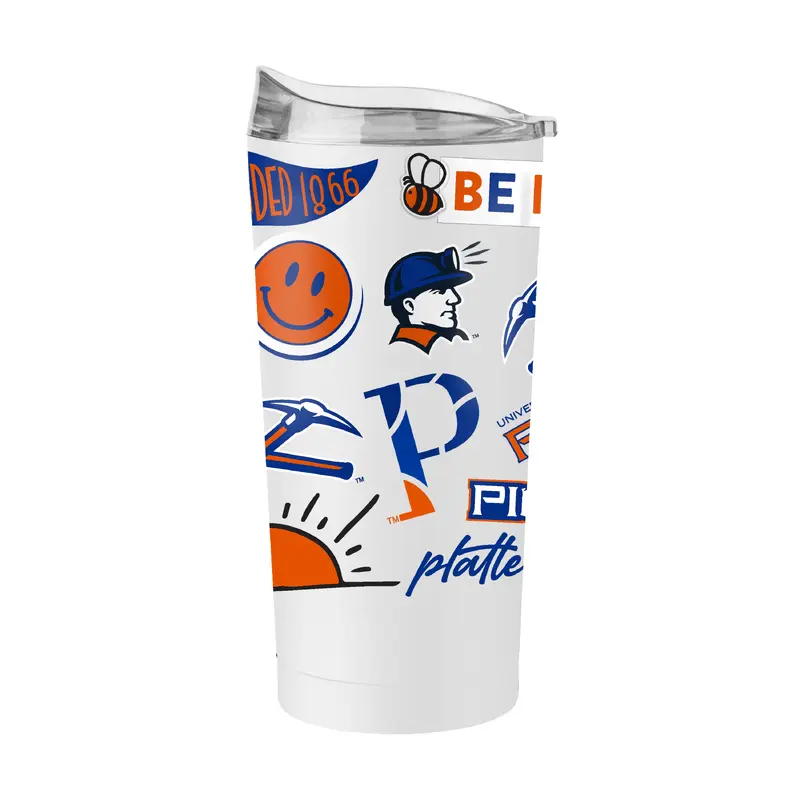 Wisconsin - Platteville 20oz Native Powder Coat Tumbler