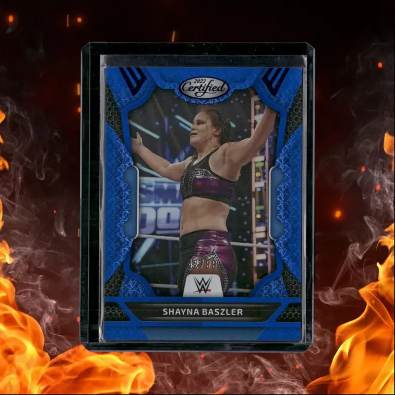 2022 Panini Chronicles WWE Shayna Baszler Certified Blue Mirror #240