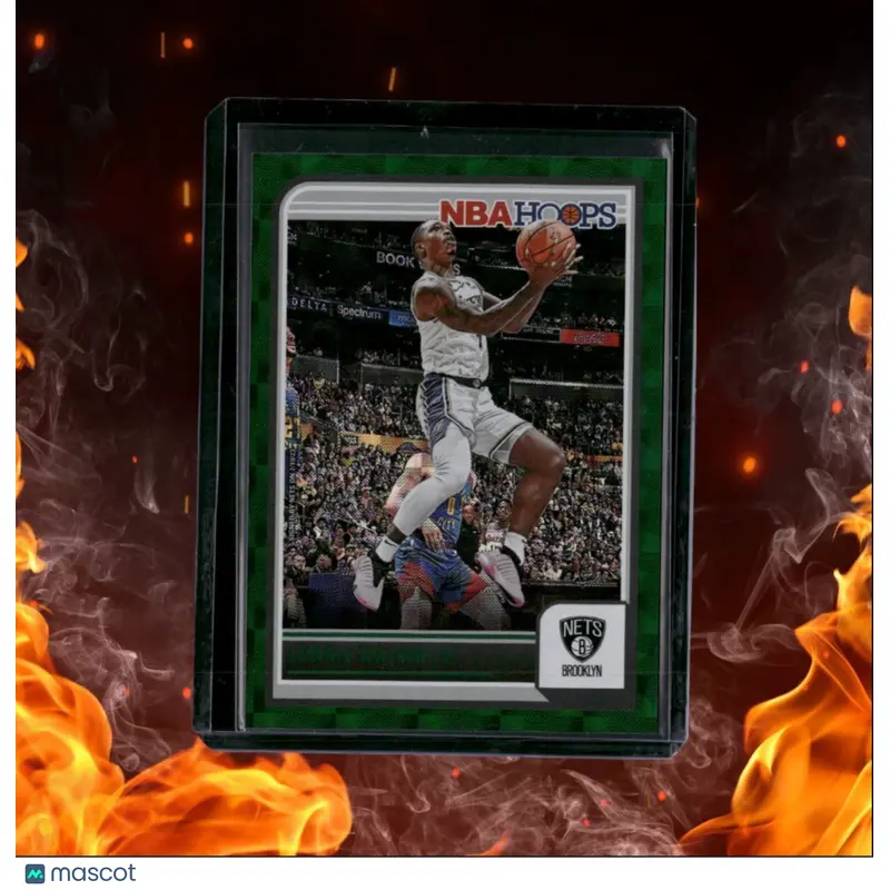 2023-24 Panini NBA Hoops Lonnie Walker IV Hyper Green 06/25 #110