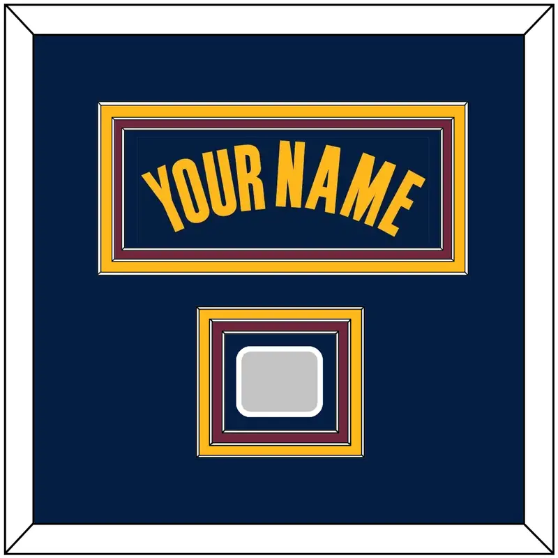 Cleveland Name & Finals Patch - Alternate Blue (2014-2017) - Triple Mat 2