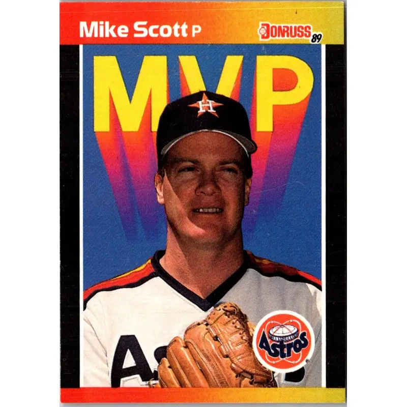 1989 Donruss Bonus MVP's Mike Scott #BC-2D