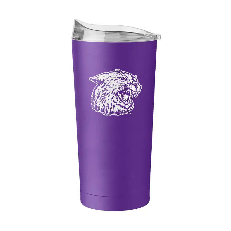 Kansas State Vault 20oz Logo Powder Coat Tumbler