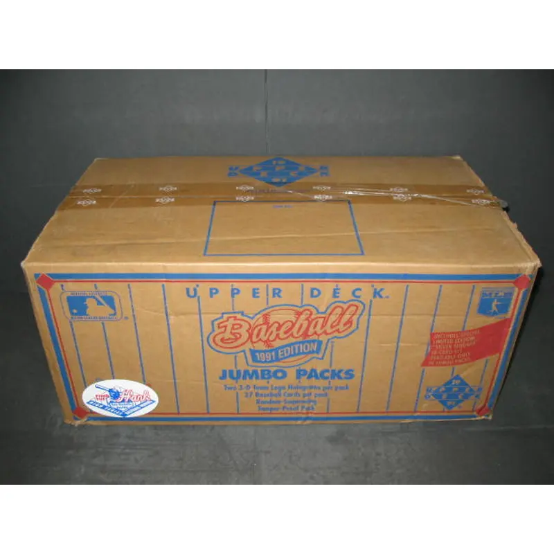 1991 Upper Deck Baseball High Series Jumbo Case (20 Box)