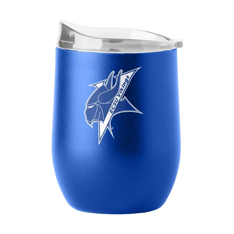 Elizabeth City State 16oz Flipside Powder Coat Curved Bev