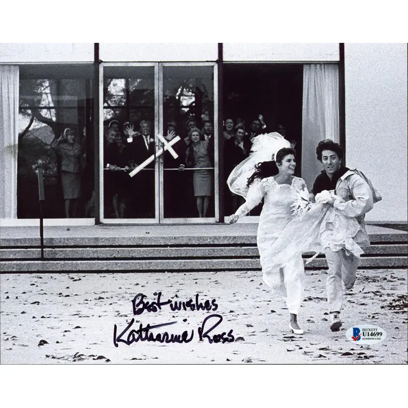 Katharine Ross The Graduate "Best Wishes" Signed 8x10 Photo BAS #U14699