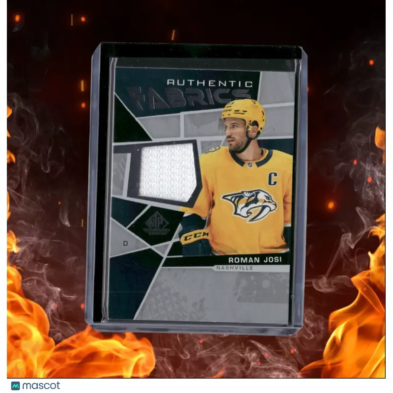 2021-22 SP Game Used Roman Josi  Authentic Fabrics Jersey #AF-RJ