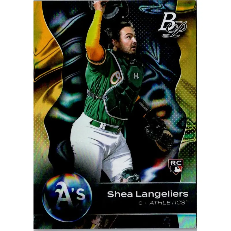 2023 Bowman Platinum Shea Langeliers #69 Rookie
