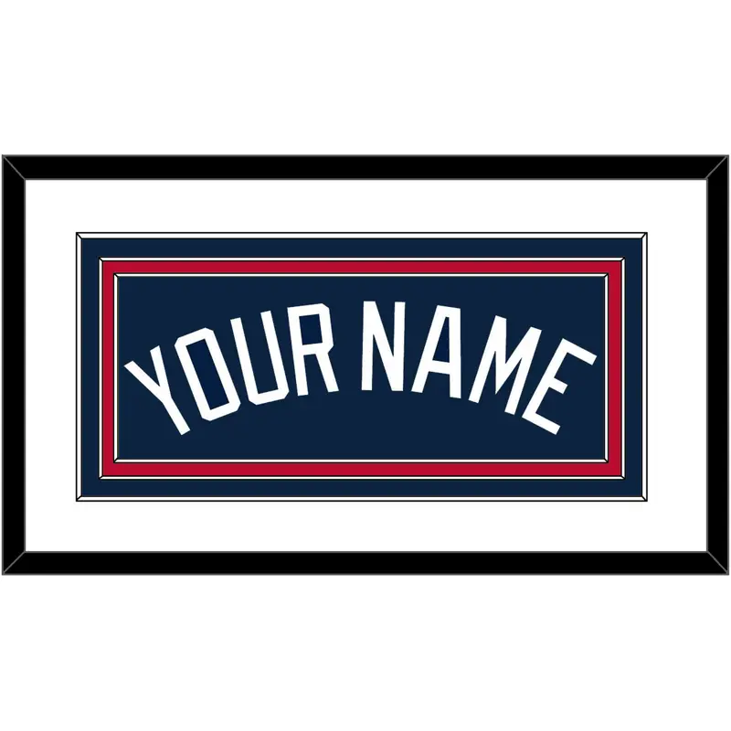 Atlanta Name - Alternate Road Blue - Triple Mat 1