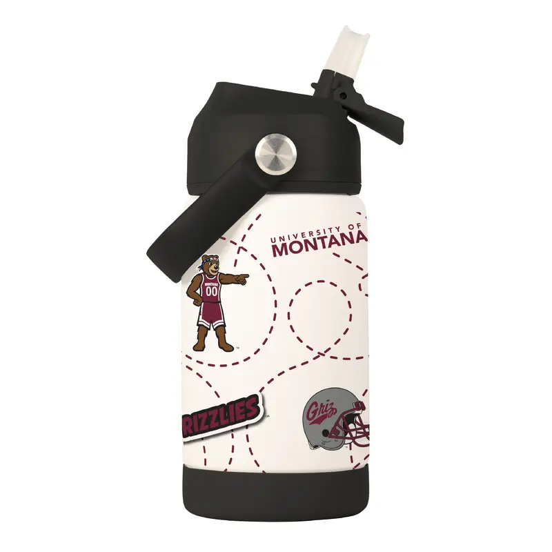 Montana 12oz Mascot SS Kids Bottle