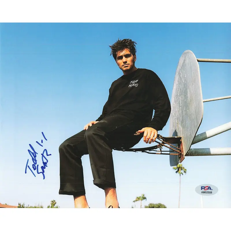 Toddy Smith signed 8x10 photo PSA/DNA Autographed Influencer