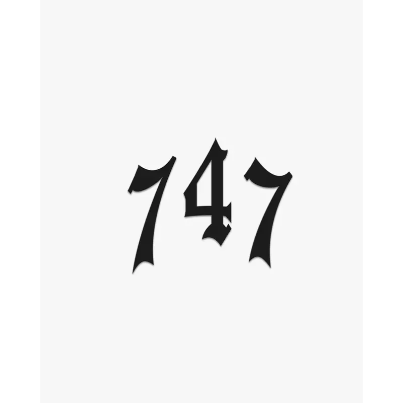 THE (747) VANQUISH PREMIUM DECAL