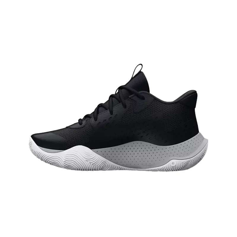 Under Armour Pre-School UA Jet '23 BLK/GRY Basketball Shoes 3026635-004
