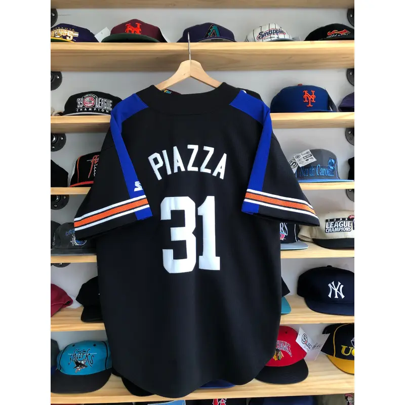 Vintage Starter New York Mets Mike Piazza Jersey Size Large
