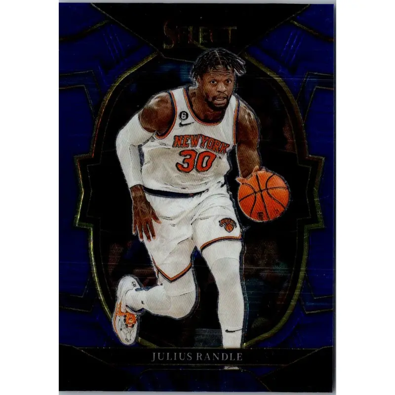 2022 Panini Select Blue Julius Randle #40